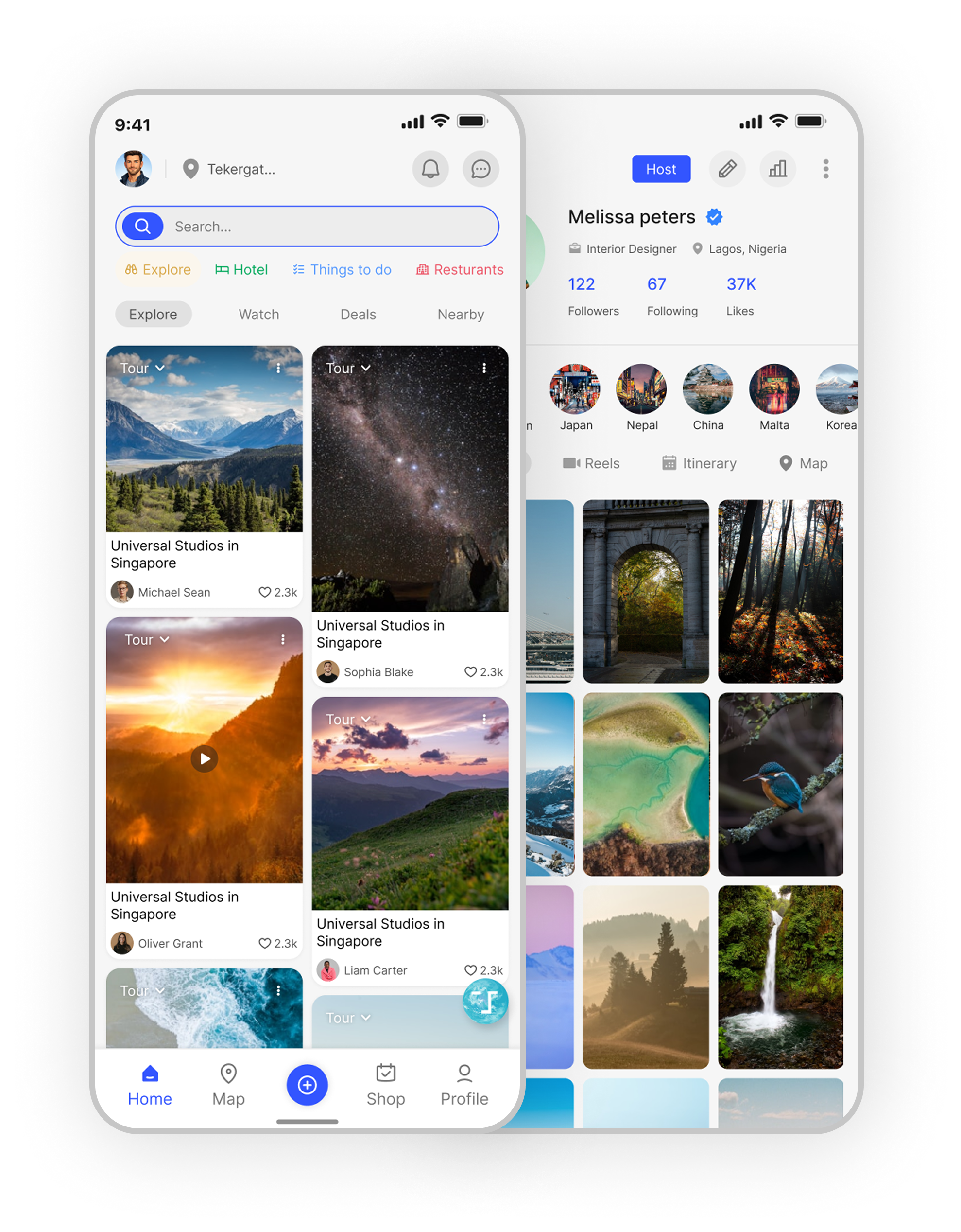 Travelistas App Preview